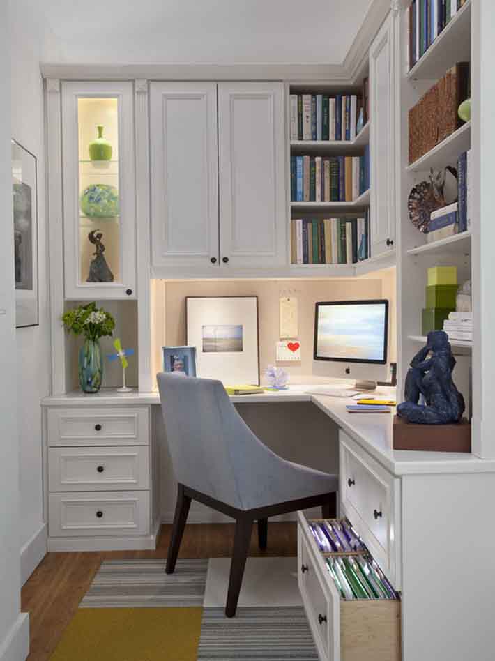 Brilliant Ideas for Small Space Home Offices